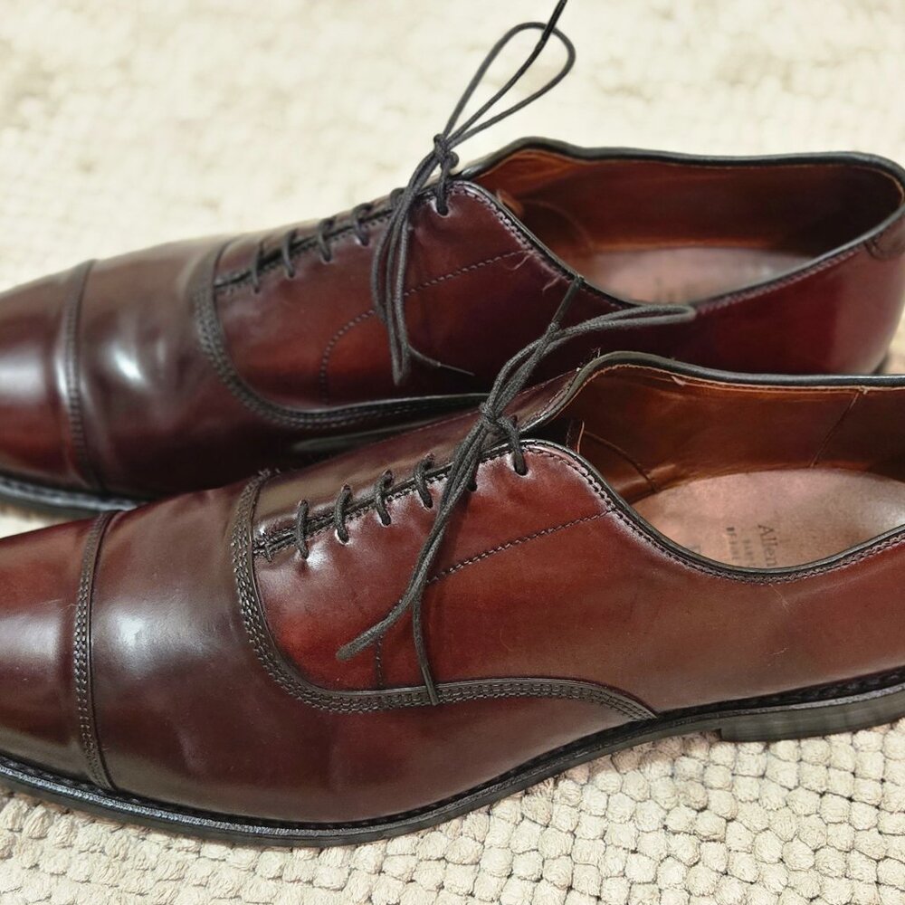 Allen Edmonds Park Avenue – Shell Cordovan – Burgundy – Size 13 B